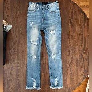 *FIRM* RISEN high rise skinny jeans